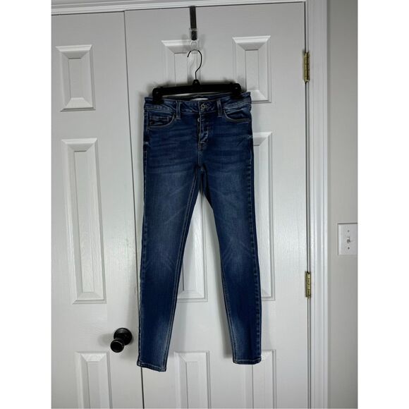 Kancan Womens Butterfly Button Jeans Size 26 - Picture 1 of 3